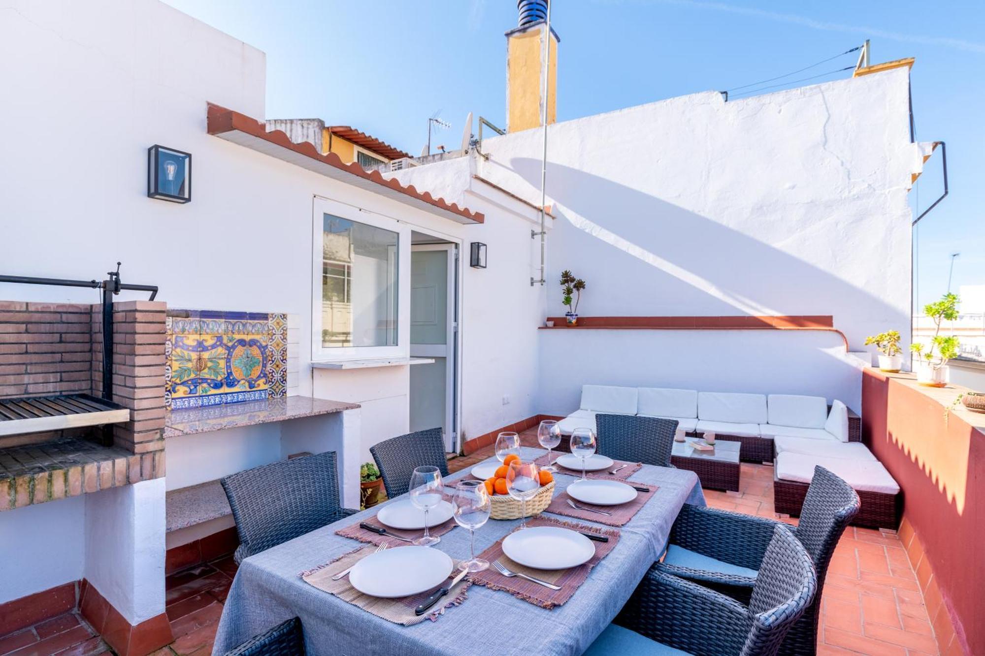Holi-Rent Penthouse Penuelas Sevilla Buitenkant foto