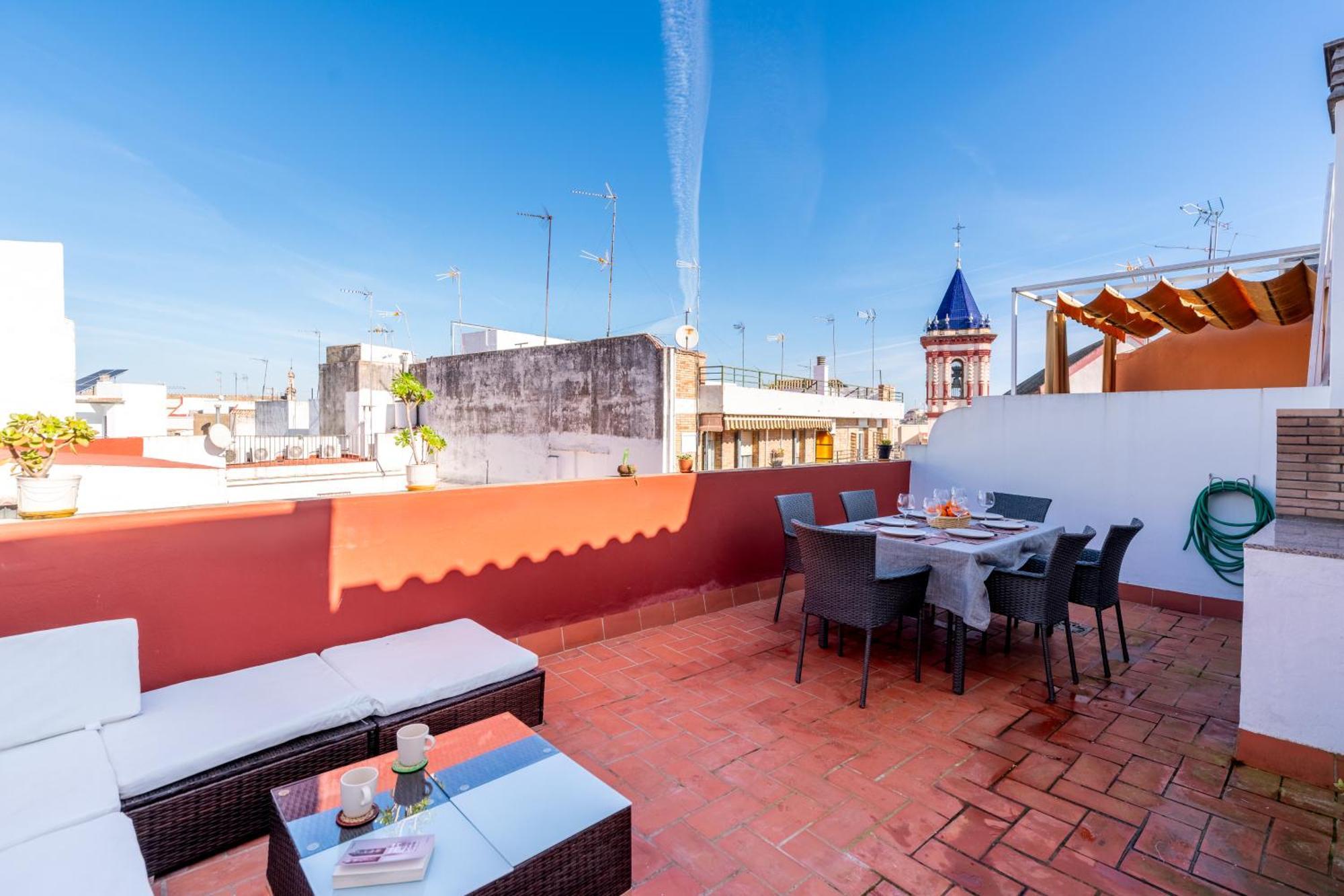 Holi-Rent Penthouse Penuelas Sevilla Buitenkant foto