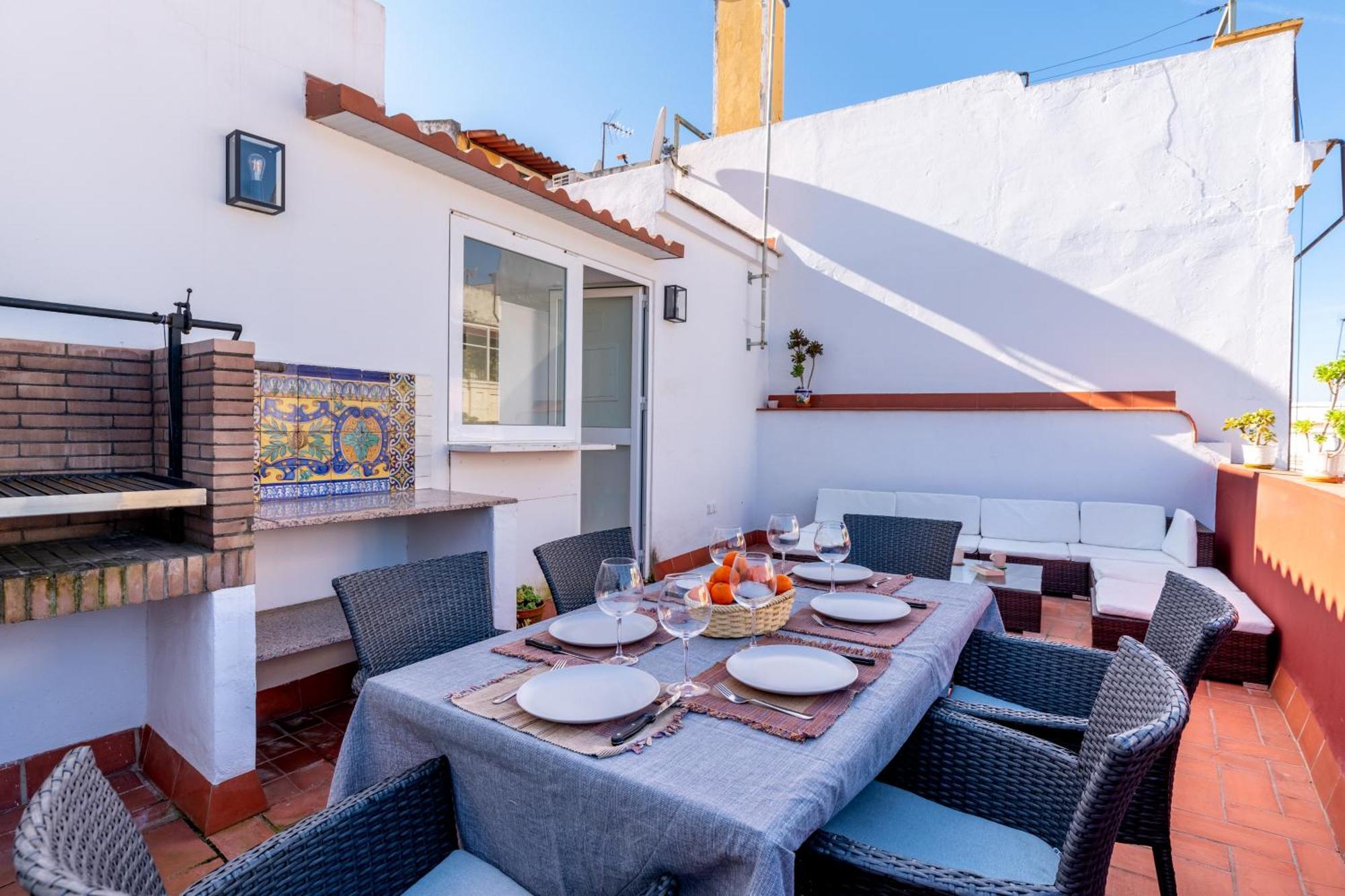Holi-Rent Penthouse Penuelas Sevilla Buitenkant foto